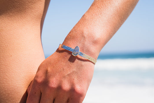Abalone Adjustable Cuff
